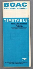 BOAC & BOAC CUNARD AIRLINE