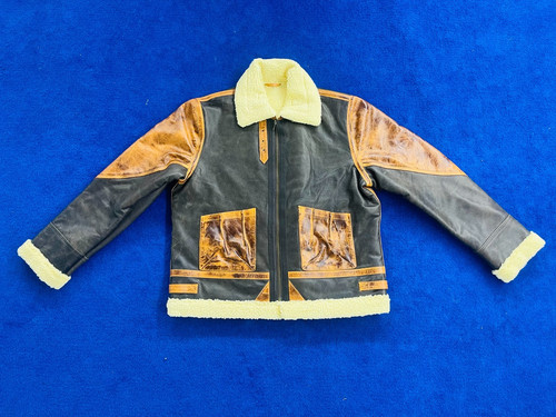 Mens brown shearling - mens, b-3