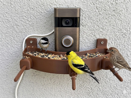 Smart bird feeder for - feeder, ring
