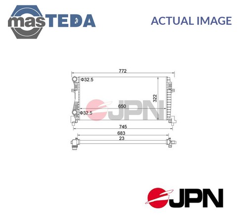60c9070 jpn engine cooling - engine,