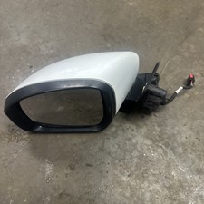 LAND ROVER DISCOVERY 4 L319 N/S PASSENGER SIDE LEFT WING MIRROR WHITE