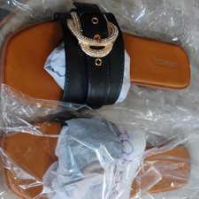 TOP MODA Black Brown Gold