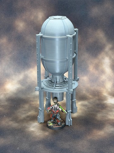 Water tower scatter - tower,