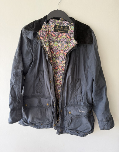 Barbour womens blue zip - womens,