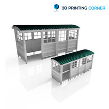 50s and 60s CONCRETE BUS STOP