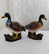 Two Vintage Mallard Duck
