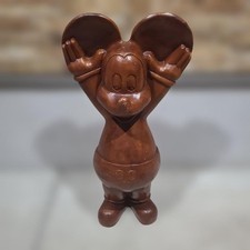 Wooden Mickey Mouse Statue