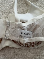 La Perla Women’s Neoprene White/NudeBra 38B