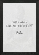Buddha Quote Framed Wall Art