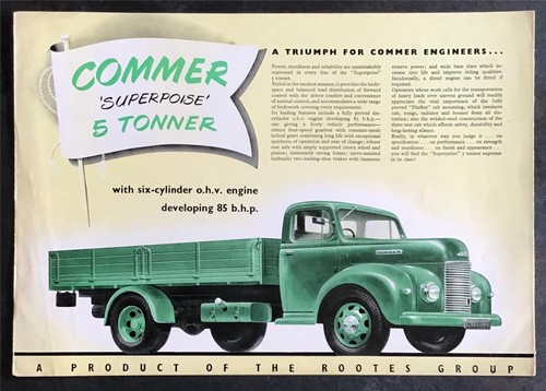 Commer superpoise tonner - commer,