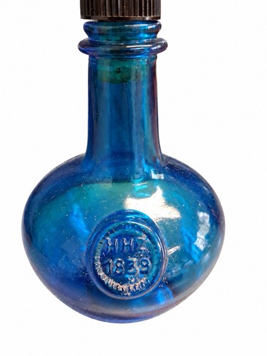 Vintage cobalt blue glass - blue,