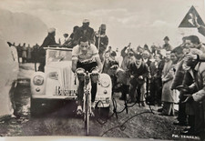 Photo postcard Fausto Coppi