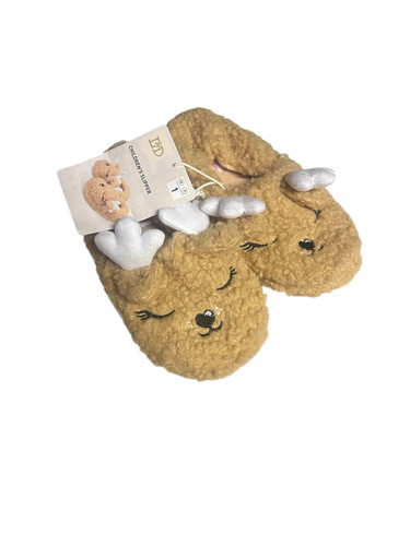 Christmas reindeer slippers - christmas,
