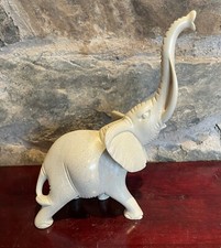 Soapstone Elephant (Trunk up)