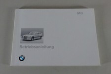 Operating Manual BMW 3 Series E36 M3 Sedan / Coupe / Convertible Status 08/1994