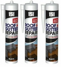 151 black roof gutter - 151,