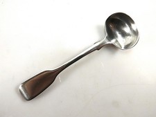 ANTIQUE VICTORIAN SILVER SALT SPOON HALLMARKED LONDON 1864 REF 364/5