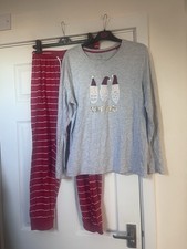 Christmas PJs Primark UK Size