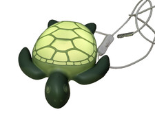 ikea green turtle led bedside childrens bedroom lamp working