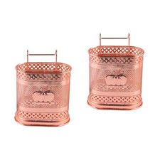  2 Count Chopsticks Storage Basket Cutlery Holder Kitchen Utensils Drainer