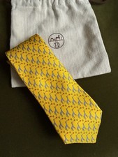 Hermès Paris Silk Tie –