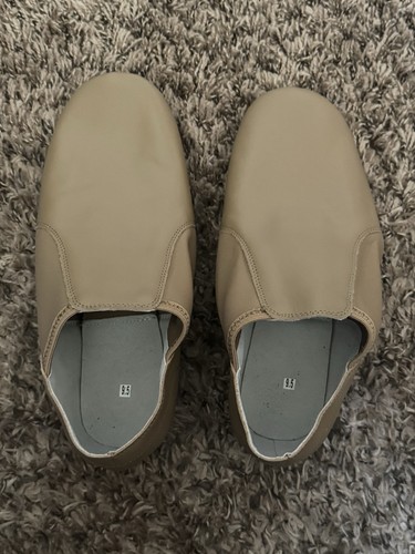 Leather upper jazz dance shoes - leather,