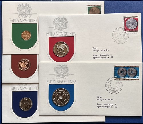 Papua new guinea - new, coinage