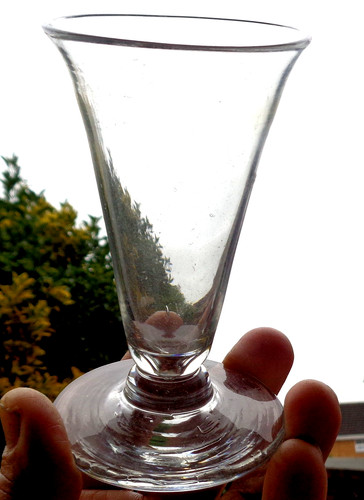 Antique hand blown - hand, pontil