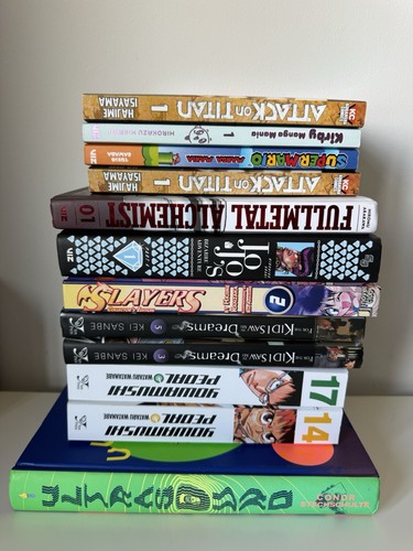 Mixed manga book bundle - manga,