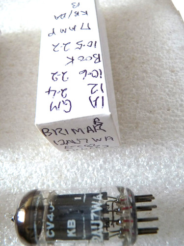 Ecc82 12au7 brimar 17mm - 12au7,