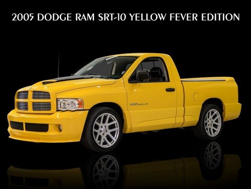 2005 dodge ram srt - ram, yellow