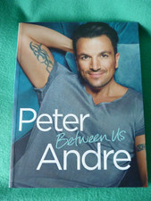 Peter Andre paperback book – Between us – BN