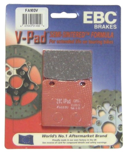 Fa103v ebc premium brake pads - brake,