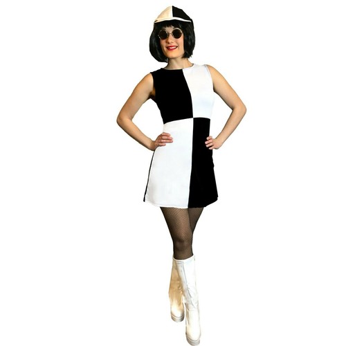 Ladies mod girl costume adult - costume,