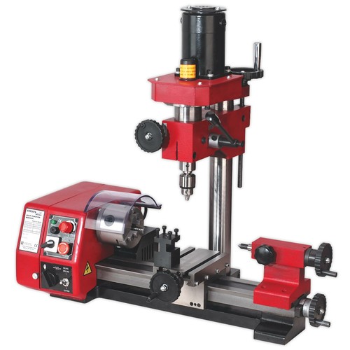 Sealey mini lathe drilling - &,