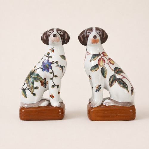 Vintage pair porcelain - vintage,