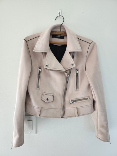 Zara moto jacket womens small - jacket,