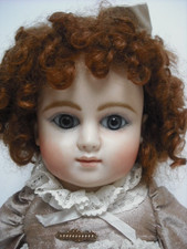 STUNNING 18.5" REPRODUCTION ANTIQUE FRENCH  DOLL  SUPERB QUALITY  P P 2004