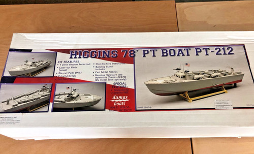 Dumas model boat - kit, pt-212
