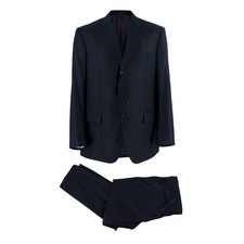 Dark navy fine - dark, suit