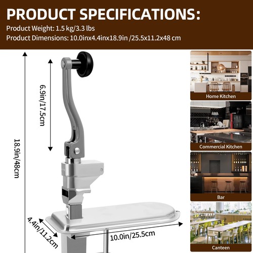 Commercial can opener - commercial, heavy