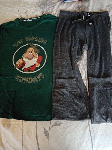 Mens disney pyjamas size - pyjamas, small