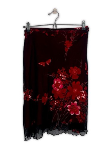 Wild skirt burgundy womens - wild,