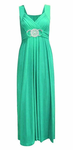 Ladies long buckle maxi plus - long,