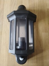 Lap Satin Black Half Lantern