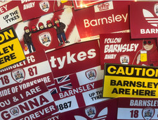 100x Mixed Barnsley Sticker