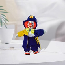 Circus Clown Doll Figurine