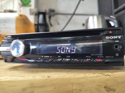 Car radio sony cdx gt280mp - car, cdx-gt280mp