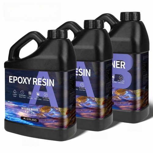 Fast cure epoxy resin - kit, 1:1