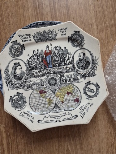 Octagonal 1887 queen victoria - octagonal,